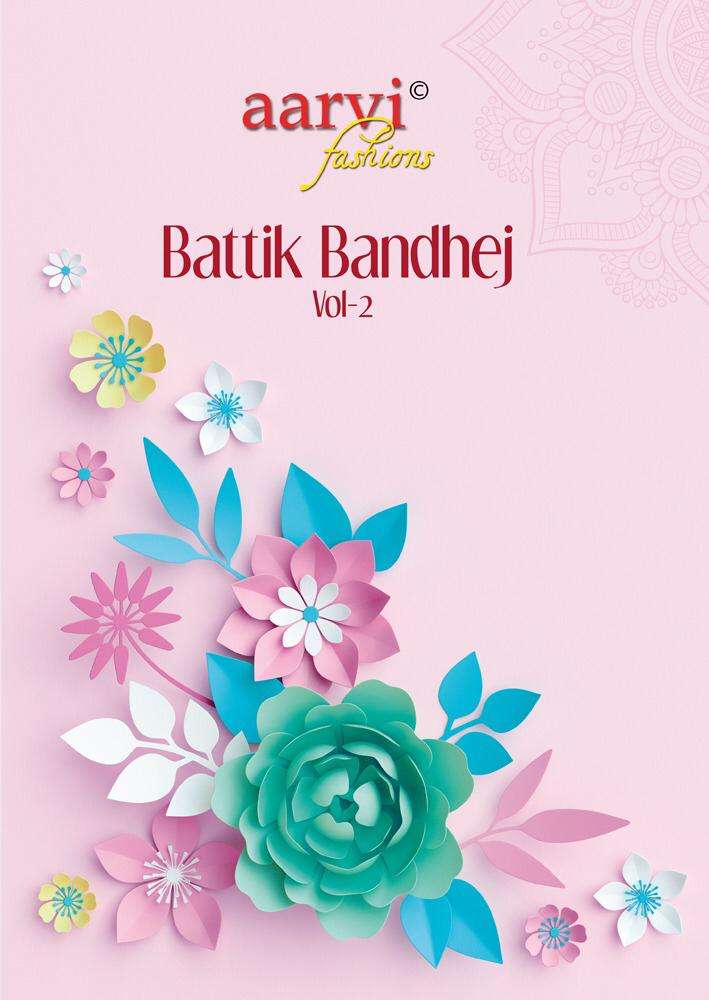 Aarvi Batik Bandhej Vol-2 By Aarvi
