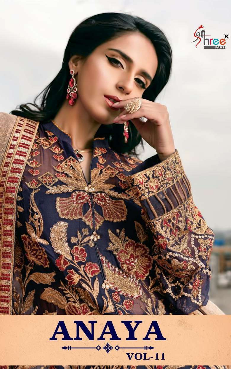 Anaya Vol-11 Shree Fabs Pakistani Salwar Suit