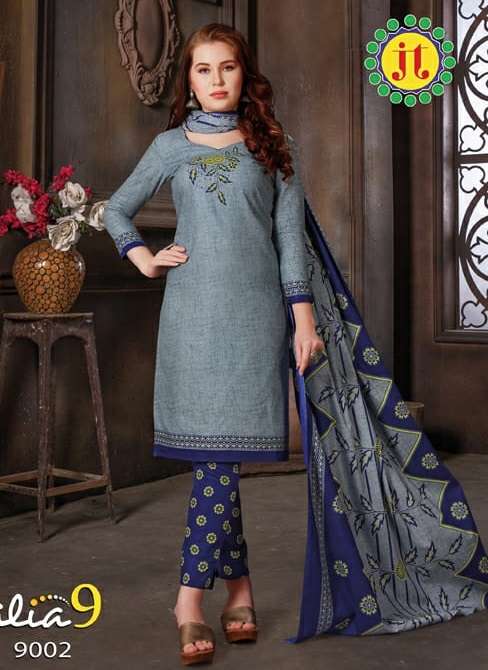 Alia Vol 9 Jt Textile Latest Designer Cotton Salwar Suit