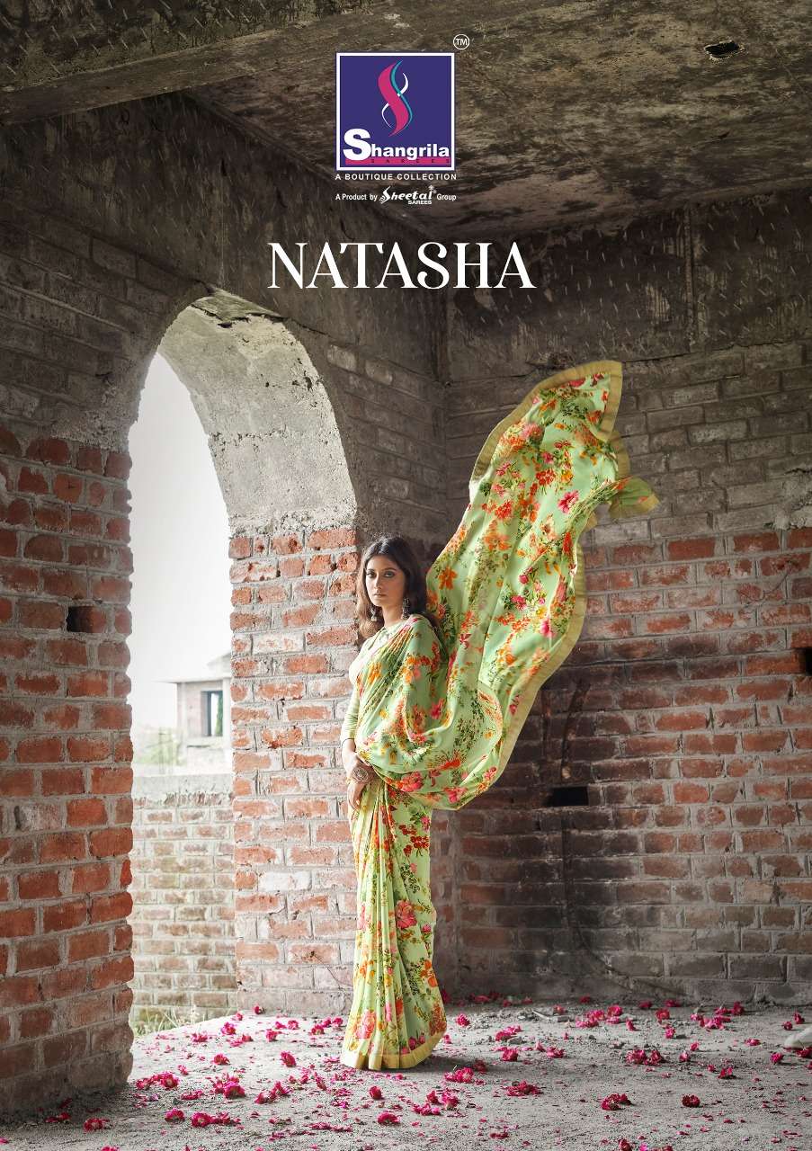 Natasha Shangrila Latest Designer Sarees