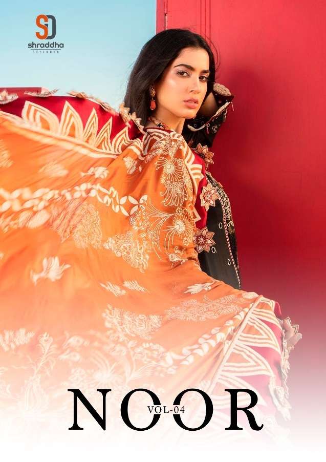 Buy Noor Vol 4 Shraddha Wholesale Supplier Online Designer Cotton Salwar Suit