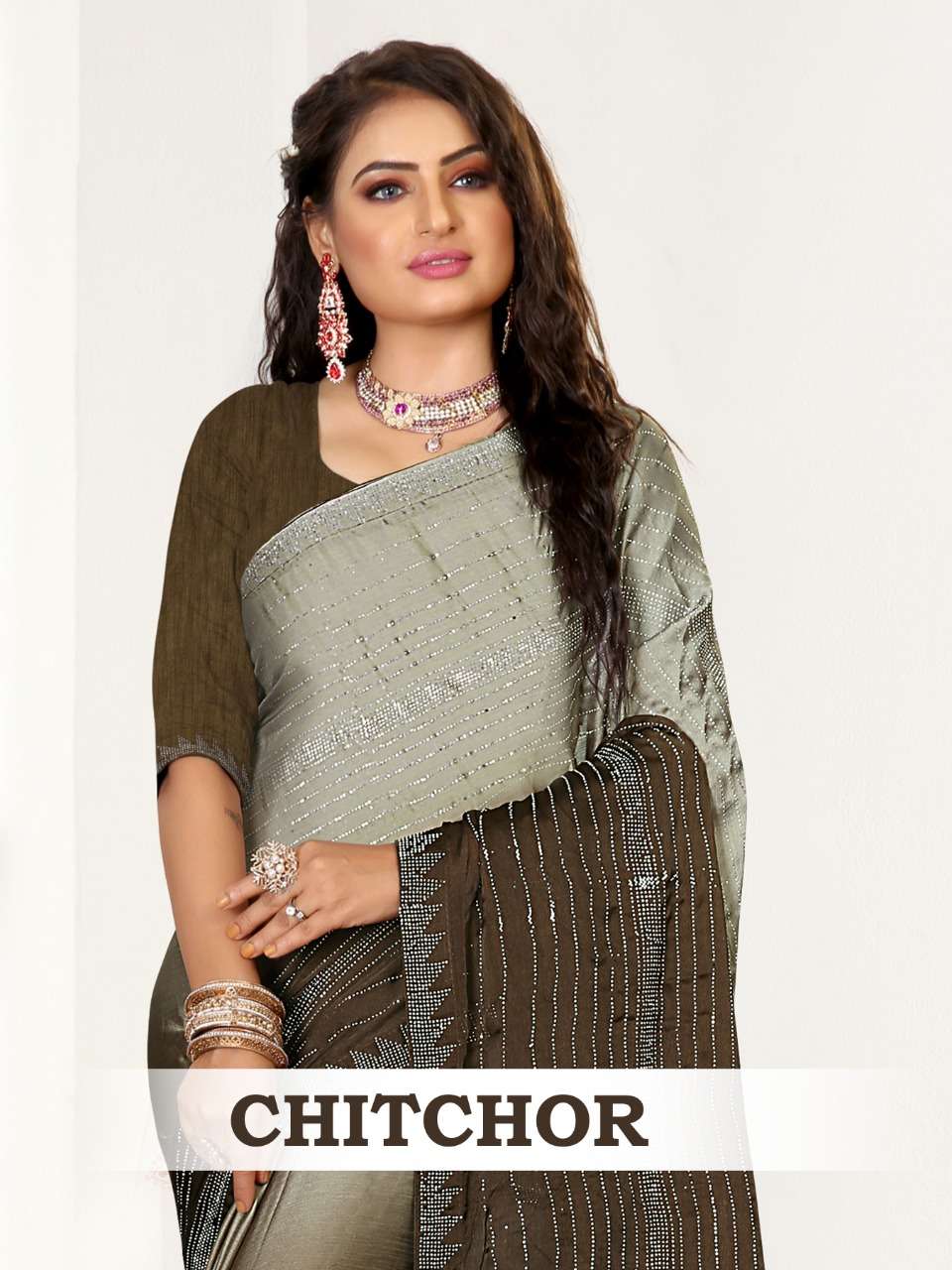 Chitchor By Ronisa Designer Wholesale Online Sarees Set