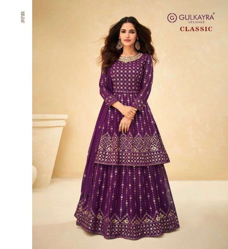 Classic By Gulkayara Designer Wholesale Online Kuratis With Skirt Set
