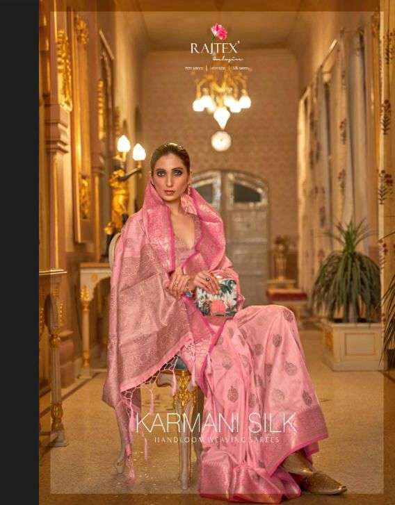 Karmani Silk By Rajtex Designer Wholesale Online Sarees Set