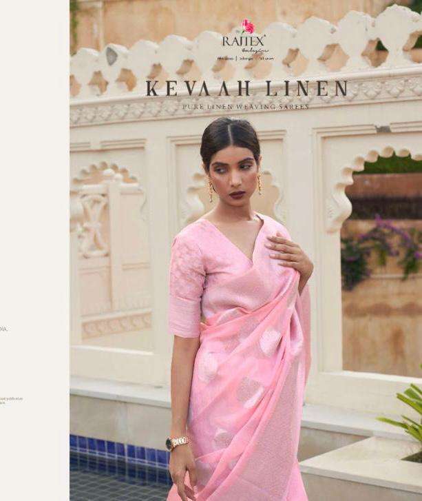 Kevahh By RajTex Designer Wholesale Online Sarees Set