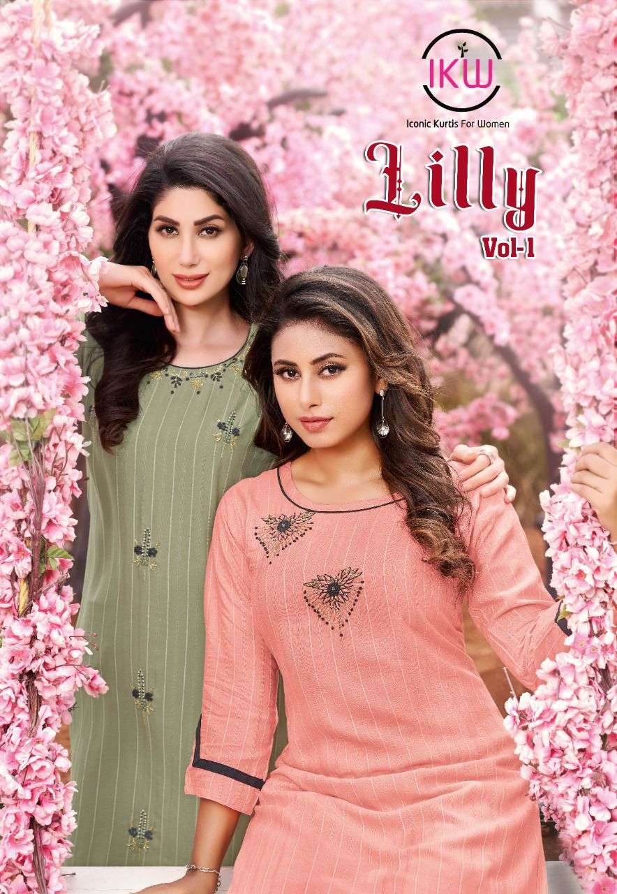 Lilly Vol-1 By IKW Designs Wholesale Online Kuratis Set