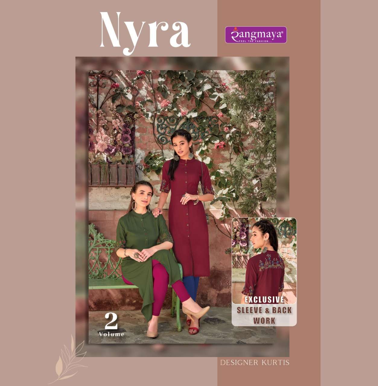 Nyra 2 By Rangmaya Designer Wholesale Online Kuratis Set
