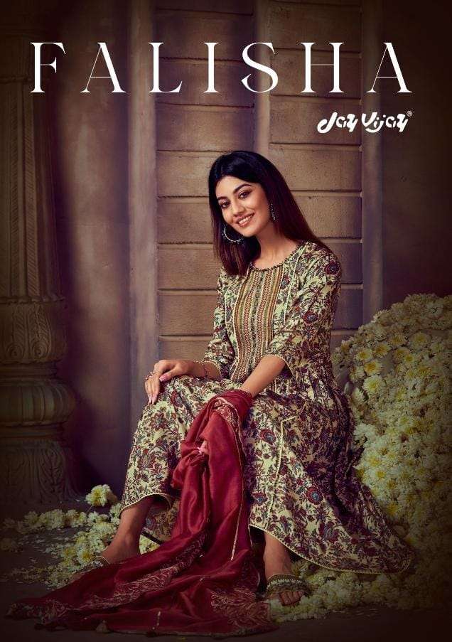 Falisha By Jayvijay Designer Wholesale Online Salwar Suit Set