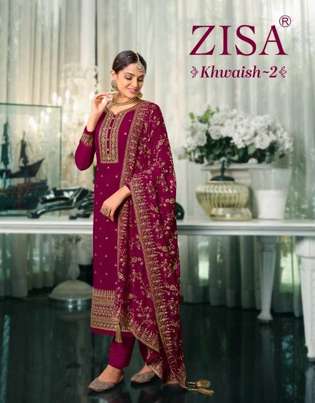 Khwaish 2 By Zisa Designer Wholesale Online Salwar Suit Set