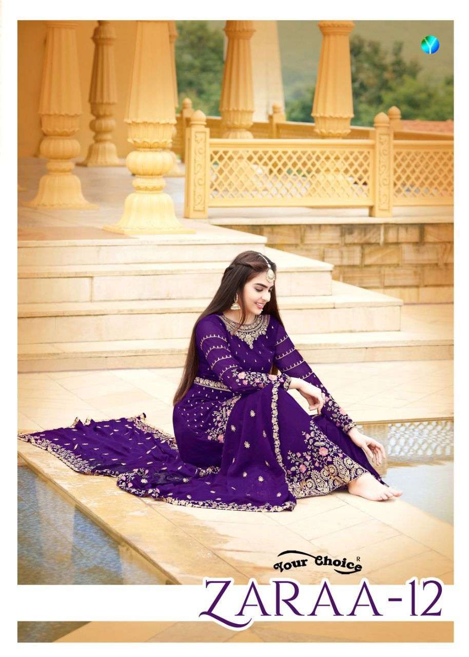 Zarra 12 By Your choice Designer Wholesale Online Salwar Suit Set