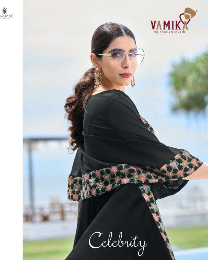 Celebrity By Vamika Designer Wholesale Online Top Choli Lehenga Set