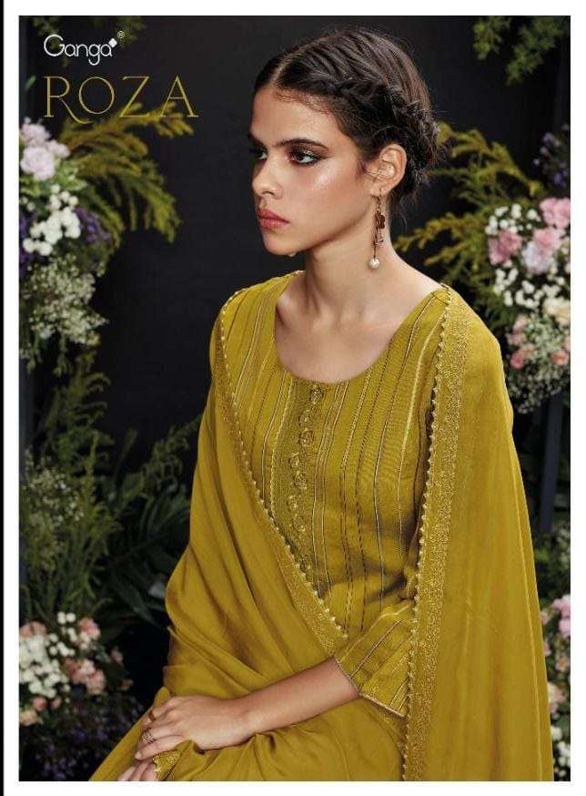 Roza By Ganga Designer Wholesale Online Salwar Suit Set