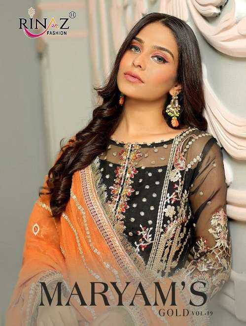 Maryam Gold Vol 19 By Rinaz Fashion Wholesale Online Salwar Suit