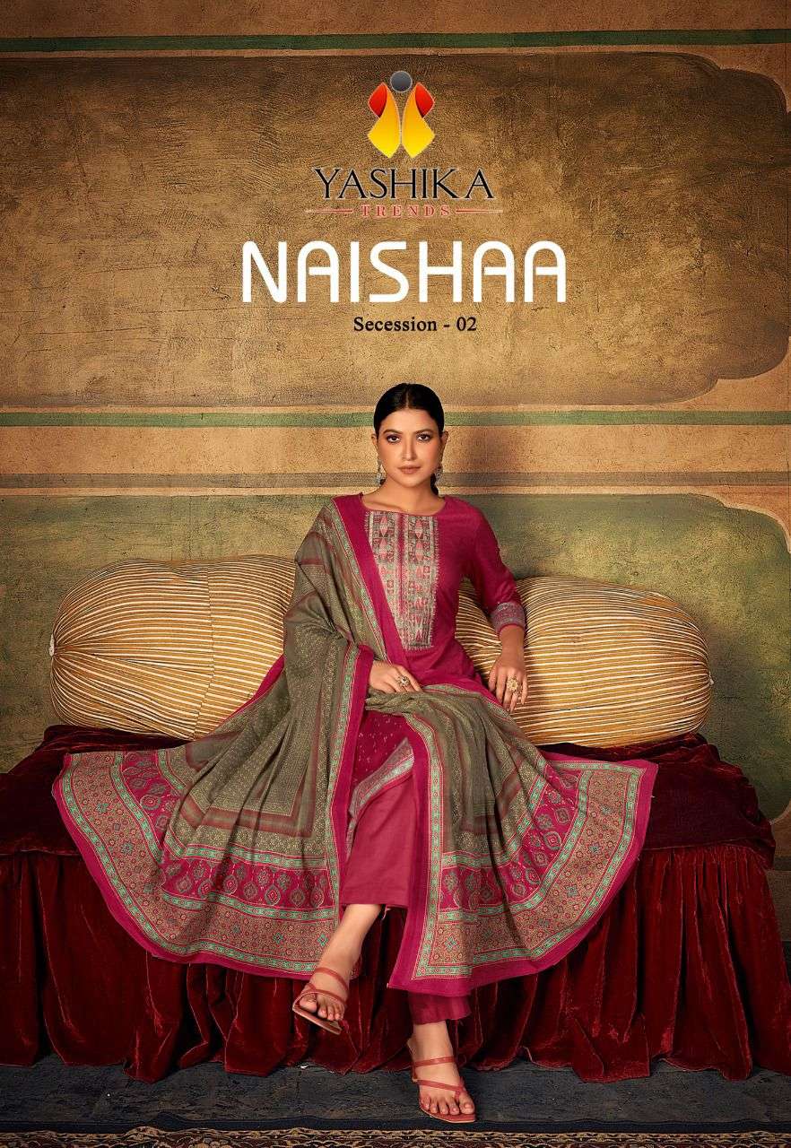 Naishaa Secesion-2 By Yashika Trends Wholesale Online Salwar Suit Set