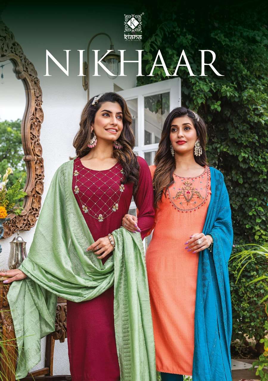Nikhaar By Kiana Wholesale Online Kurtis