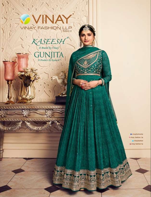 Gunjita By Kaseesh Wholesale Online Lowest Price Kurtis Dupatta Set