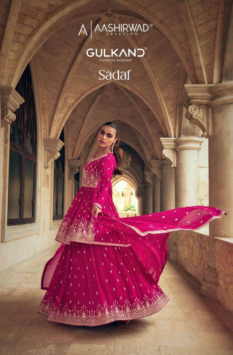 Sadaf Buy Aashirwad Gulkand Wedding Wear Lehenga Style Designer Dress Suppliers Skirt