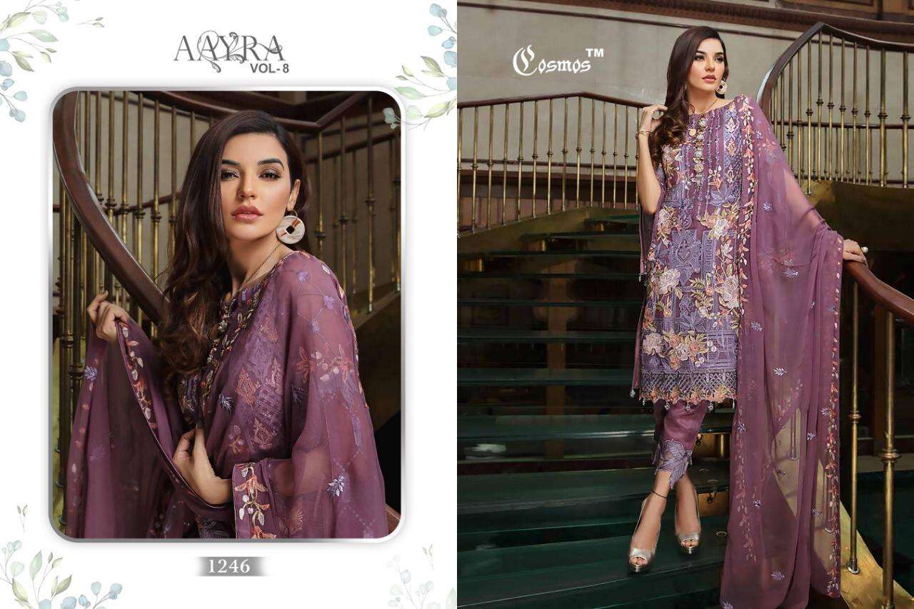 Aayra Vol 8 By Cosmos Salwar Suit