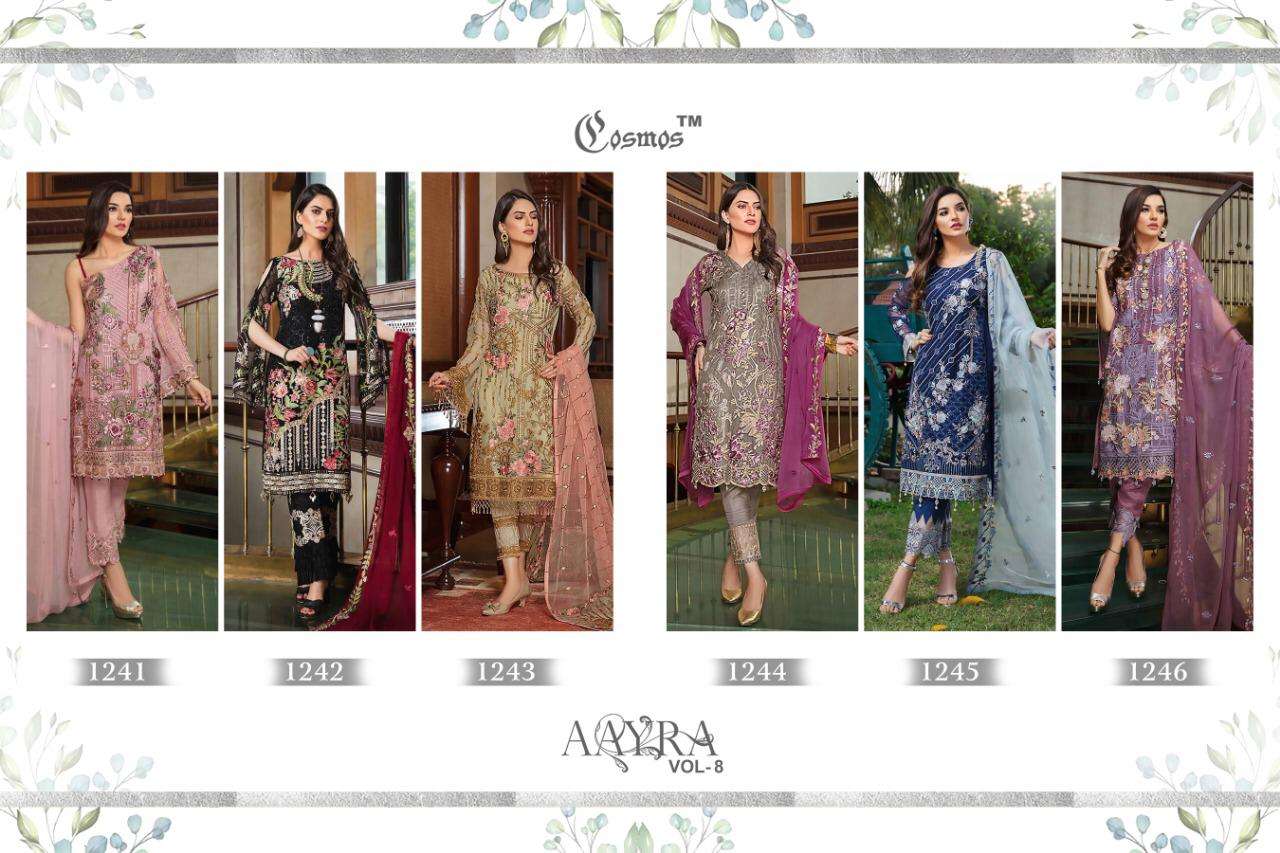 Aayra Vol 8 By Cosmos Salwar Suit