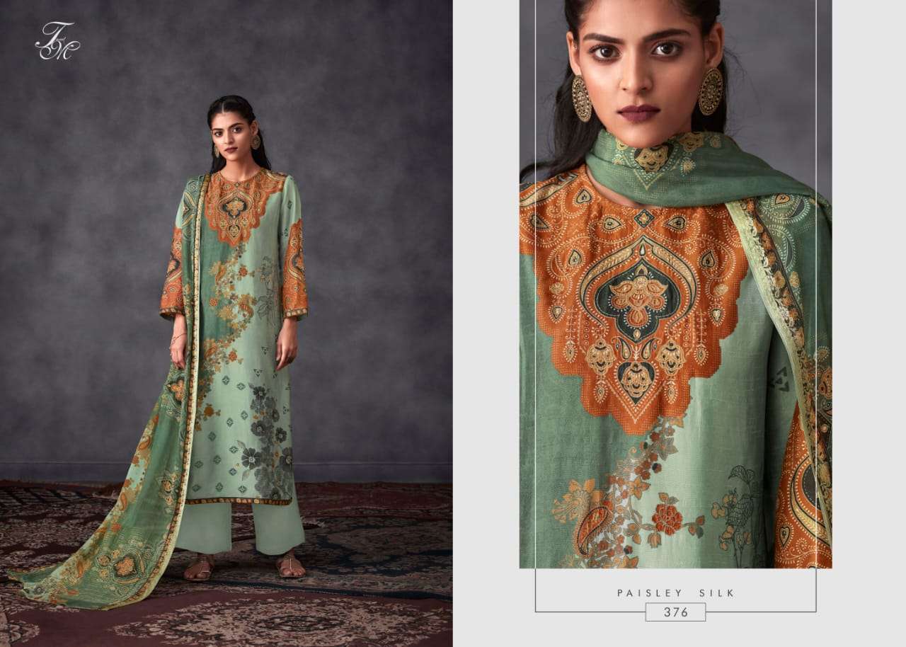 Paisley Silk  By T&M Salwar Suit