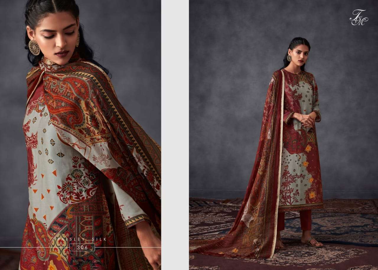 Paisley Silk  By T&M Salwar Suit