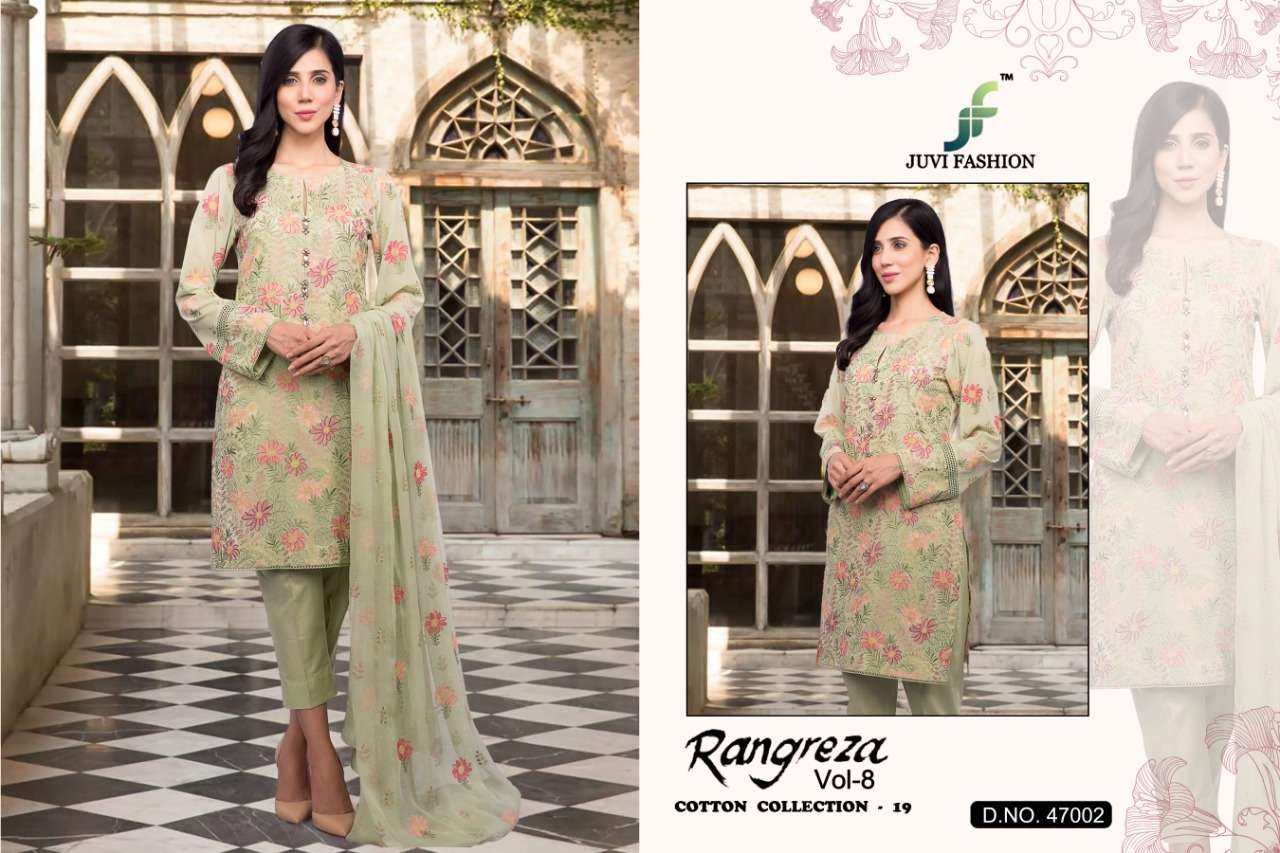 Rangreza Vol-8 Pakistani Suit