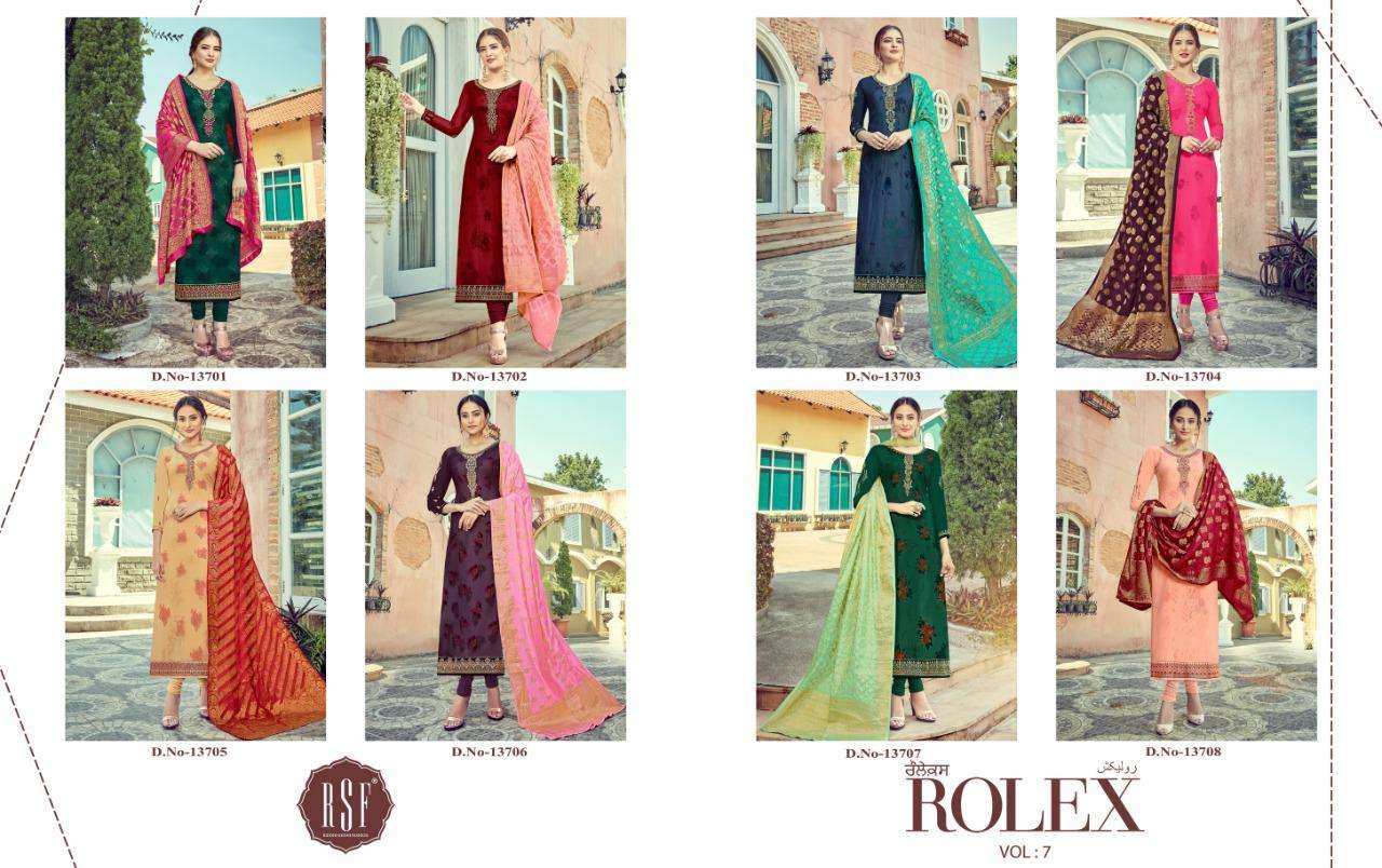 Rolex Vol 7 By R S F Salwar Suit