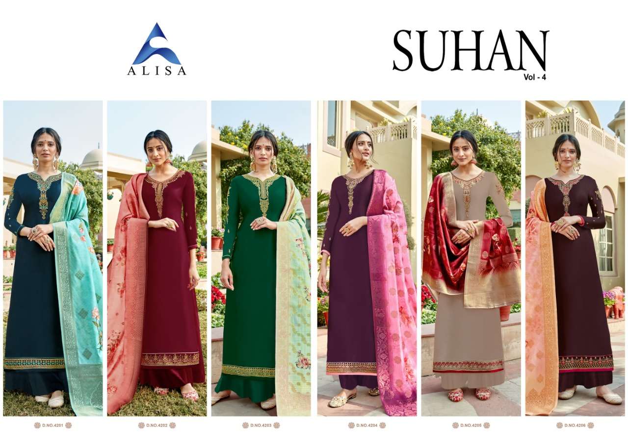 Suhan Vol-4 Alisa Latest Salwar Suit