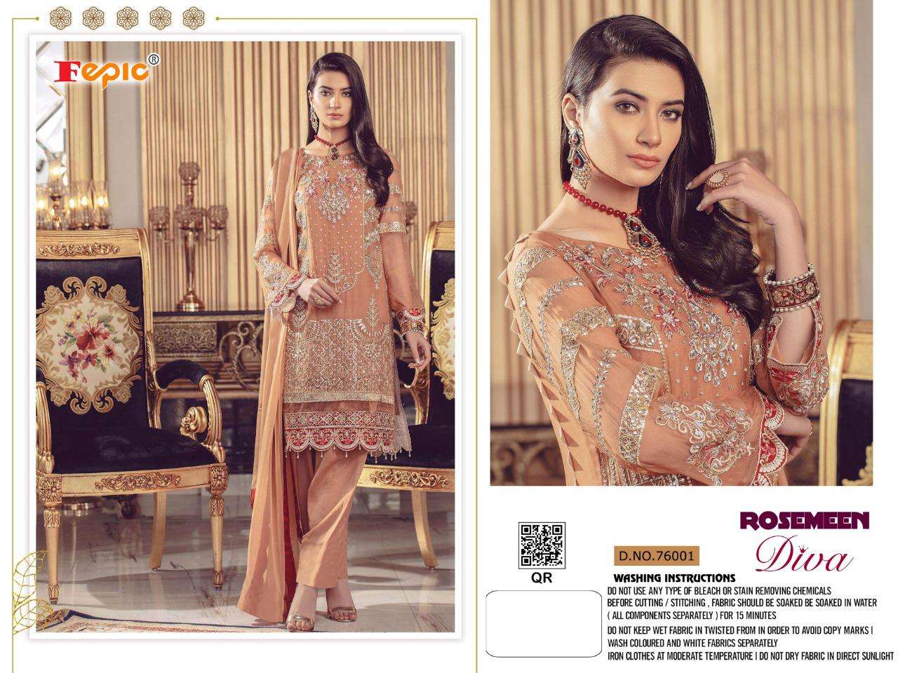 Diva Rosemeen Fepic Pakistani Salwar Suit