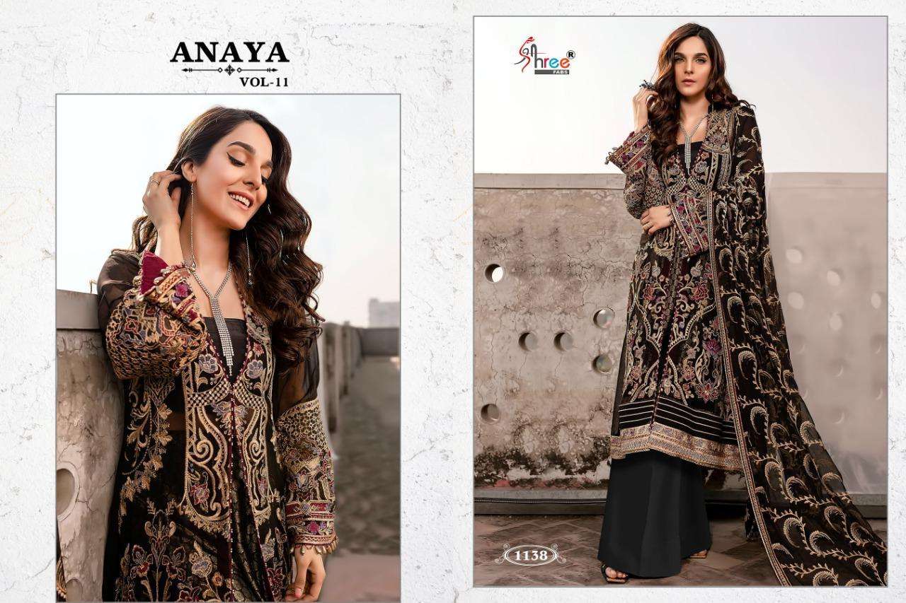 Anaya Vol-11 Shree Fabs Pakistani Salwar Suit