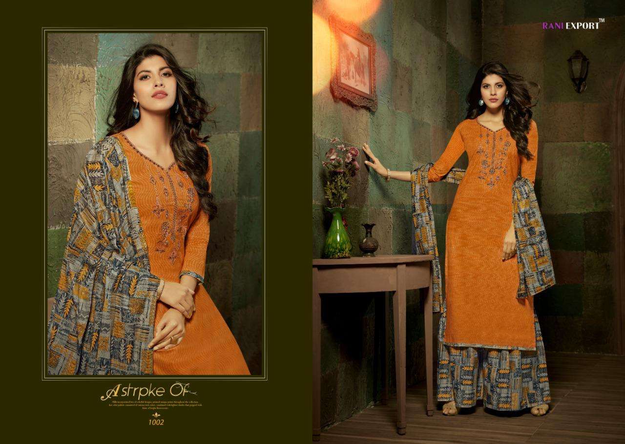 Kashida Kari Rani Exports Salwar Suit