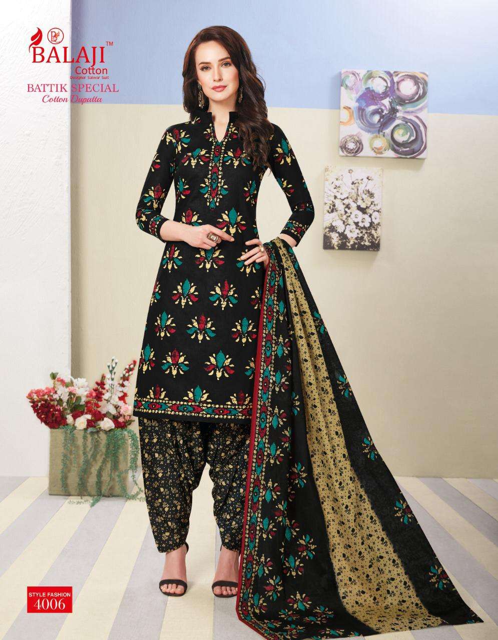 Batik Special Vol-4 By Balaji Cotton Salwar Suit