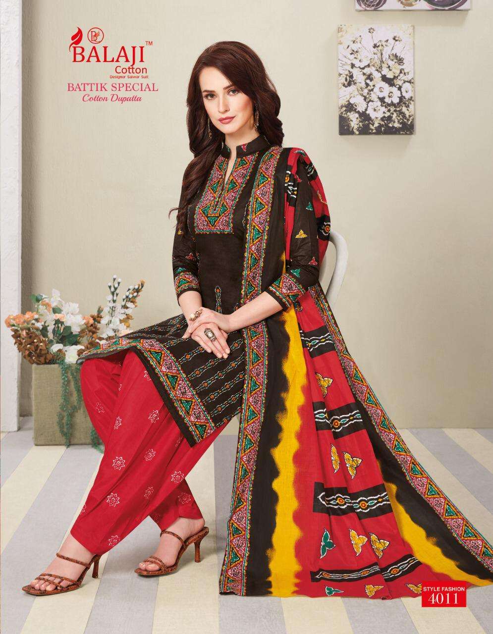 Batik Special Vol-4 By Balaji Cotton Salwar Suit