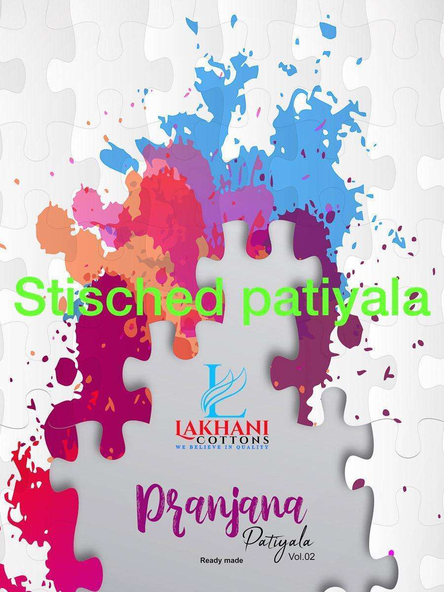 Pranjana Patiyala Vol 2 By Lakhani Cotton Latest Dress Materiasl