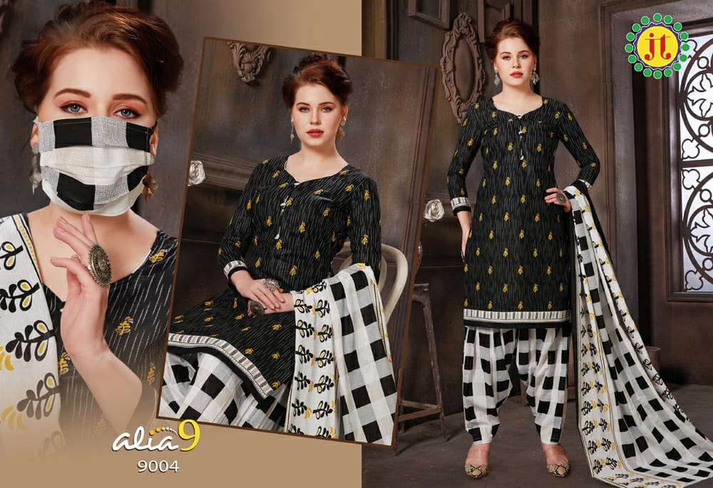 Alia Vol 9 Jt Textile Latest Designer Cotton Salwar Suit