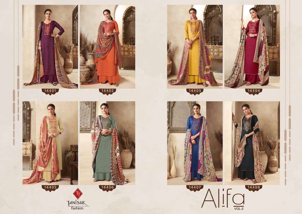 Alifa Vol 2 By Tanishq Latest Designer Salwar Suit