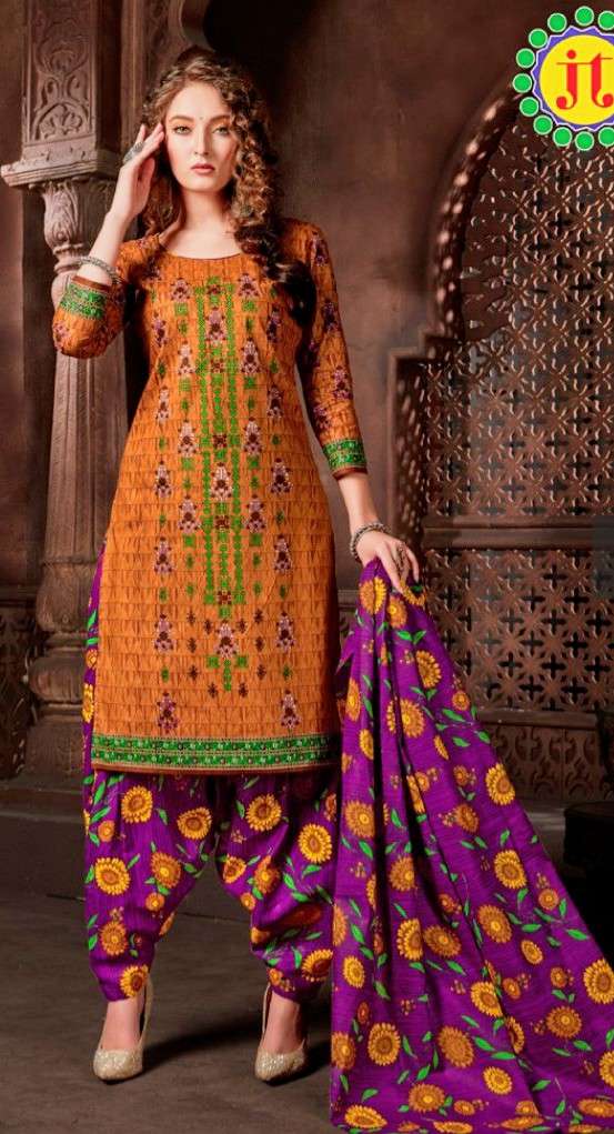 Avantika Vol 7 Jt Textile Cotton Prints Salwar Suit
