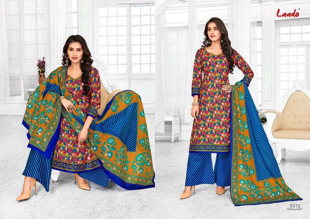 Laado Vol 53 Cotton Prints Latest Designer Salwar Suit