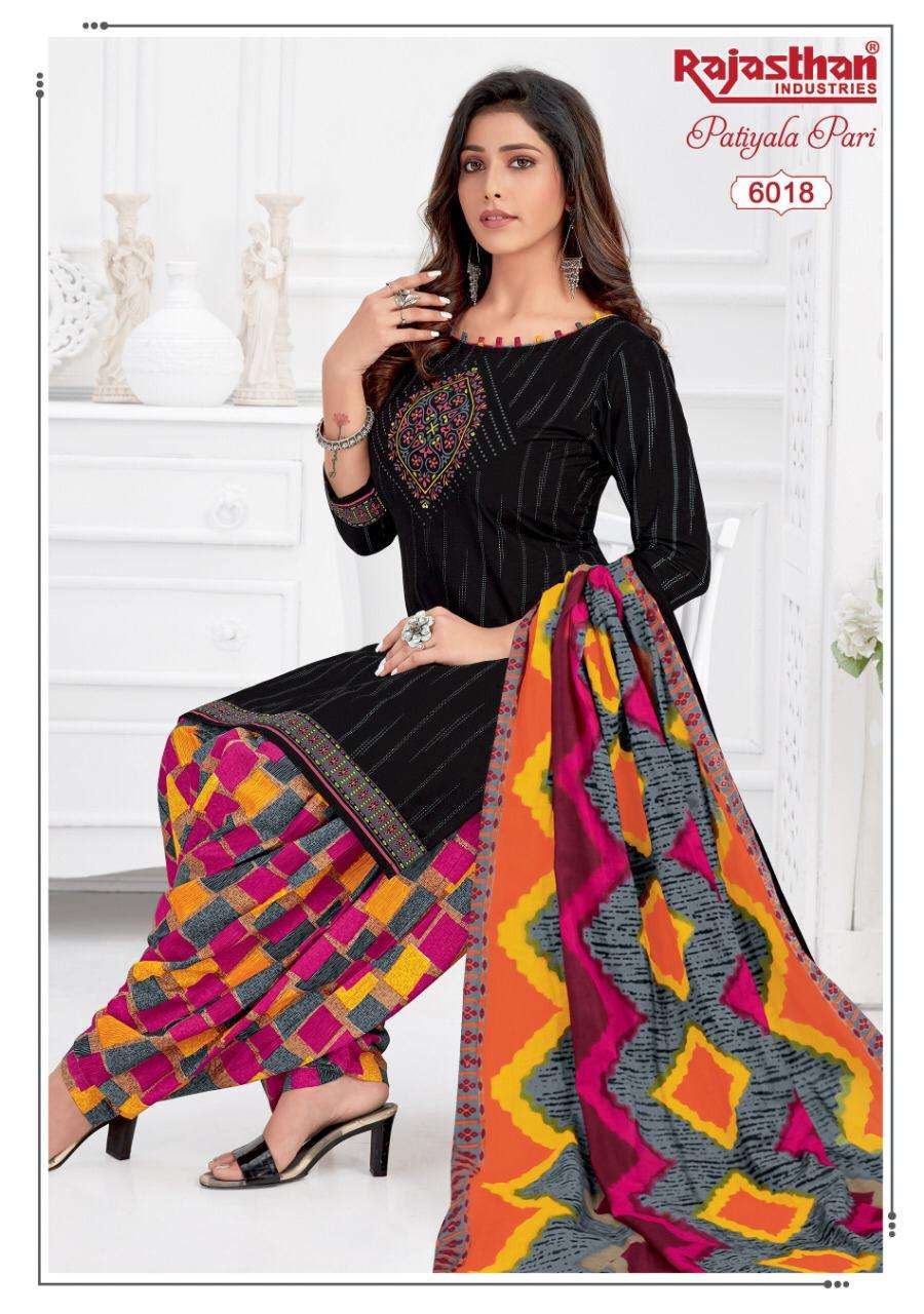 Patiyala Pari Vol 6 Rajasthan Latest Cotton Salwar Suit