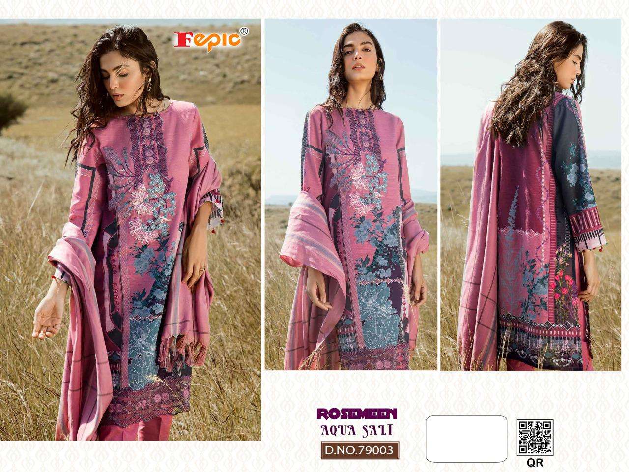 Rosemeen Aqua Salt Fepic Latest Designer Salwar Suit