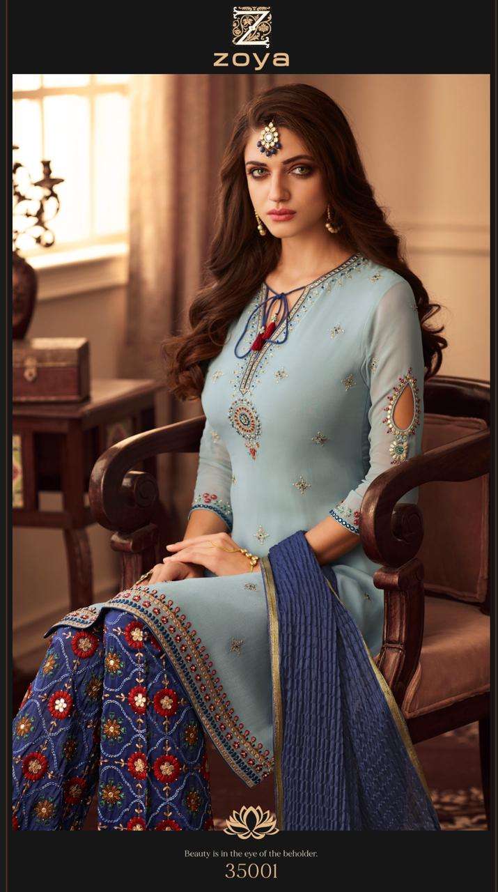 Elegance By Zoya Latest Designer Salwar Suit