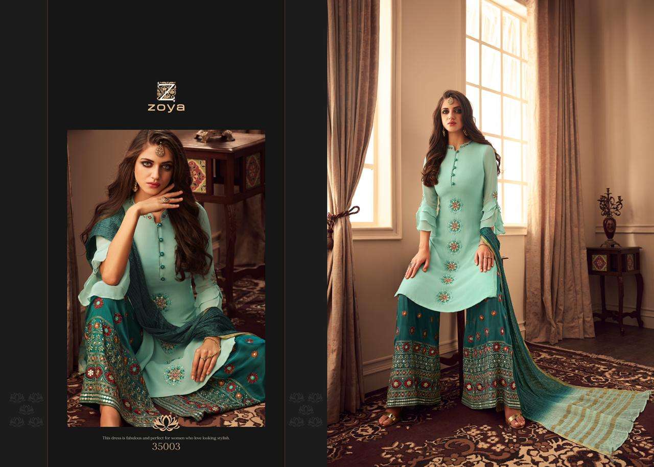 Elegance By Zoya Latest Designer Salwar Suit
