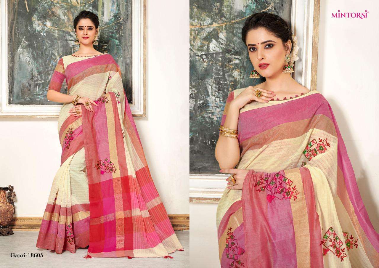 Gauri By Mintorsi Designer Silk Saree