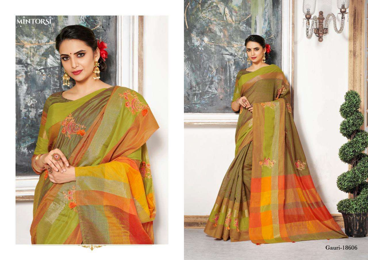 Gauri By Mintorsi Designer Silk Saree