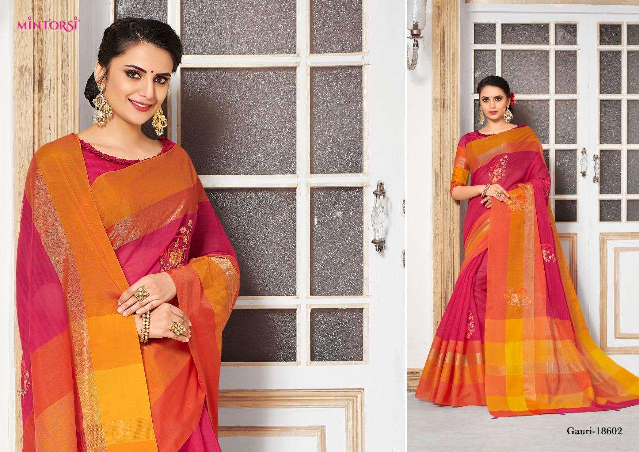 Gauri By Mintorsi Designer Silk Saree