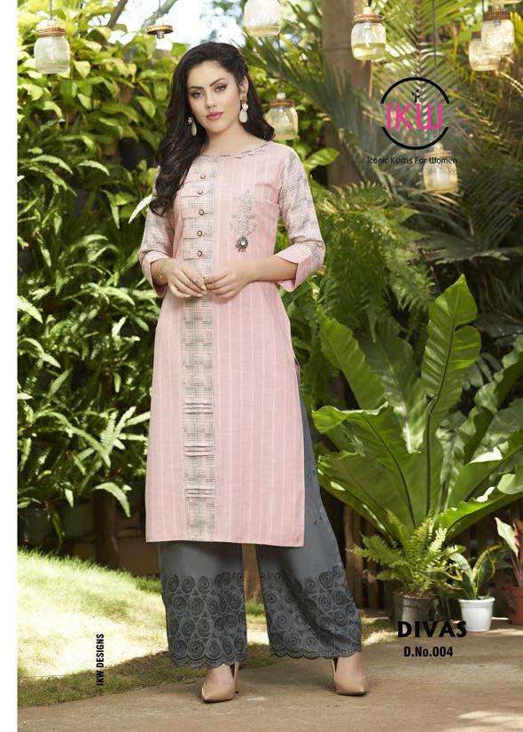 Ikw Divas Vol 2 Latest Designer Rayon Kurtis