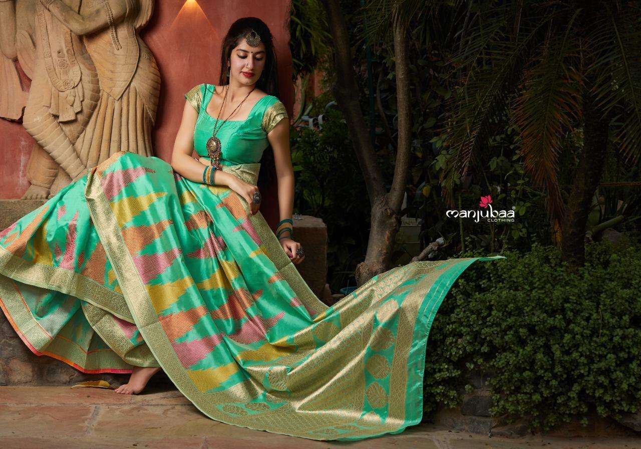 Maitri Silk By Manjubaa Latest Designer Sarees