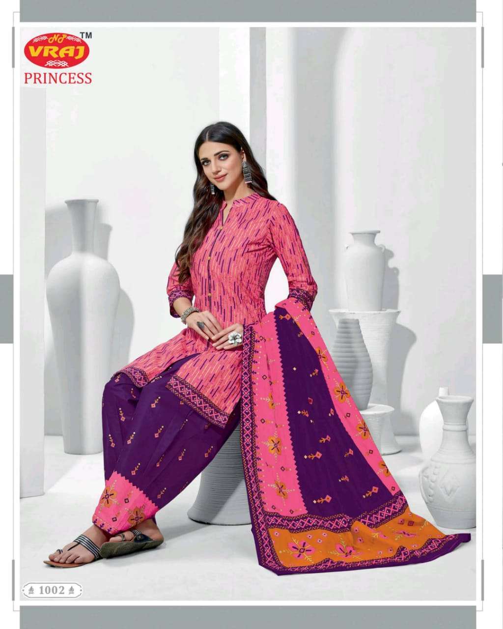 Princess Vol 1 Vraj Latest Designer Cotton Dress Salwar Suit