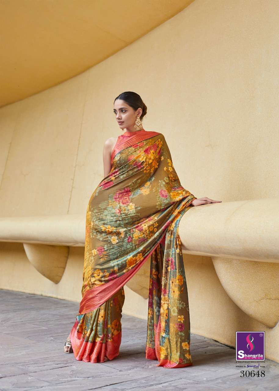Sonam Silk By Shangirla Latest Designer Sarees