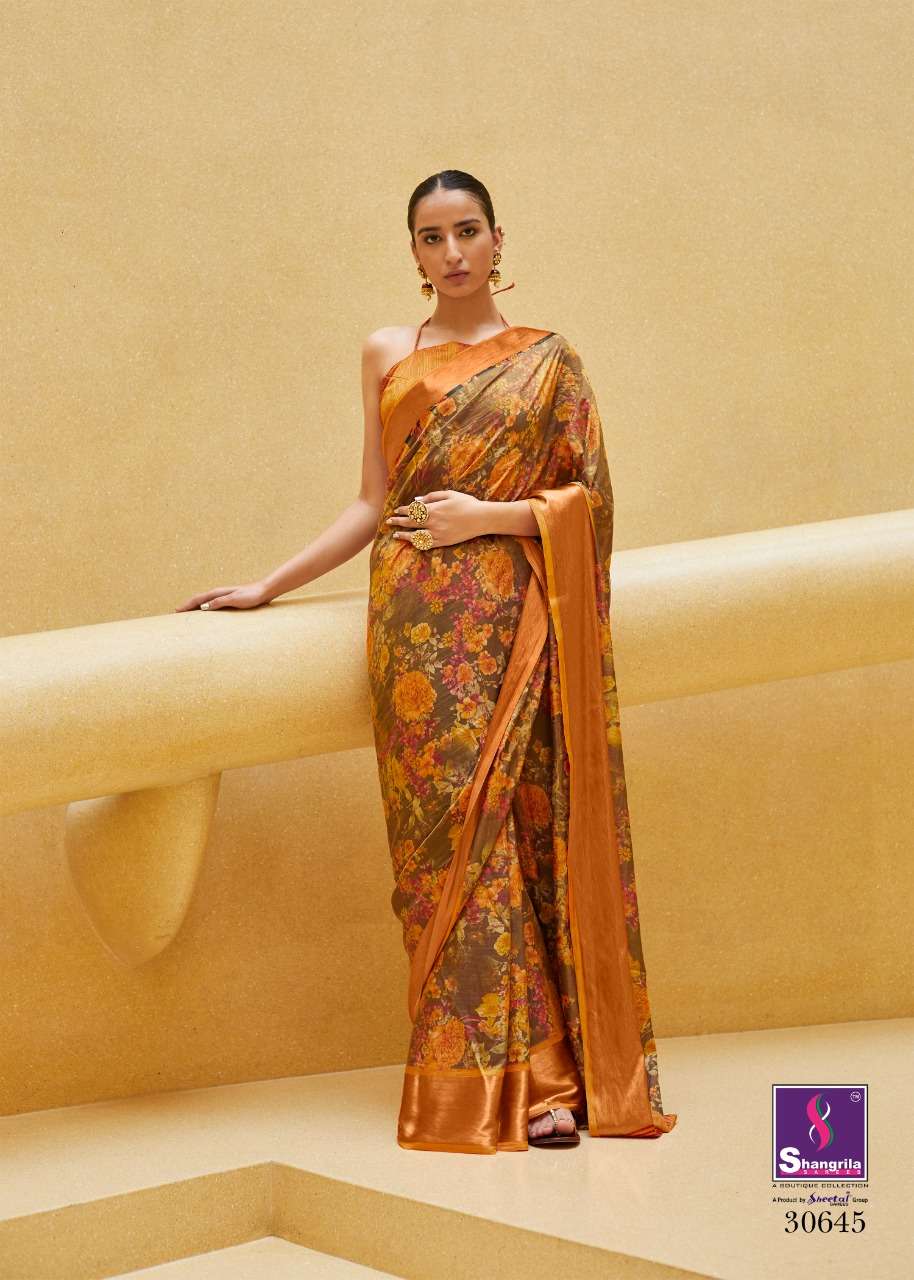 Sonam Silk By Shangirla Latest Designer Sarees